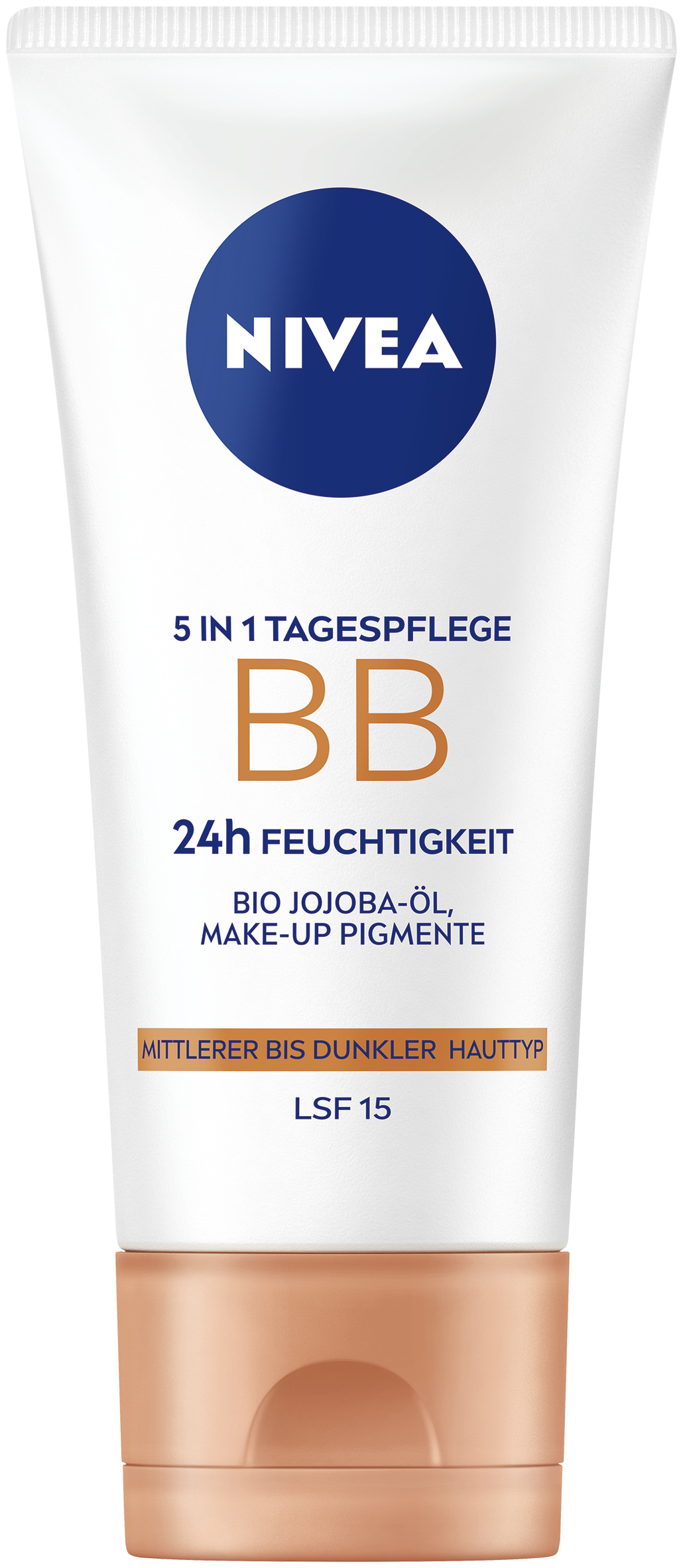 Image of Nivea 5in1 Tagespflege BB mittel Lsf15 Tb 50 ml