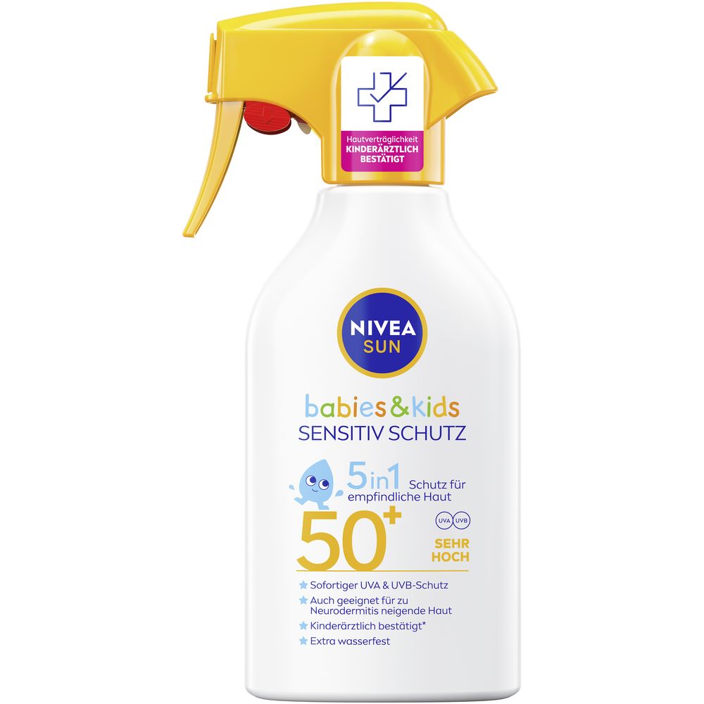 Nivea Babies & Kids Sensitve Protect Trigger LSF 50+ (250ml)