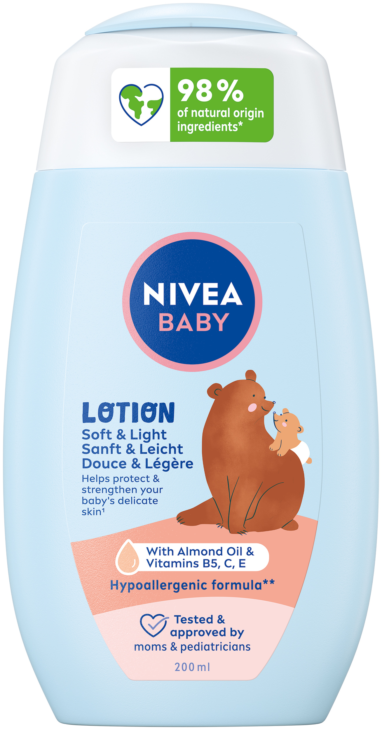Nivea Baby Lotion sanft & leicht Fl 200 ml