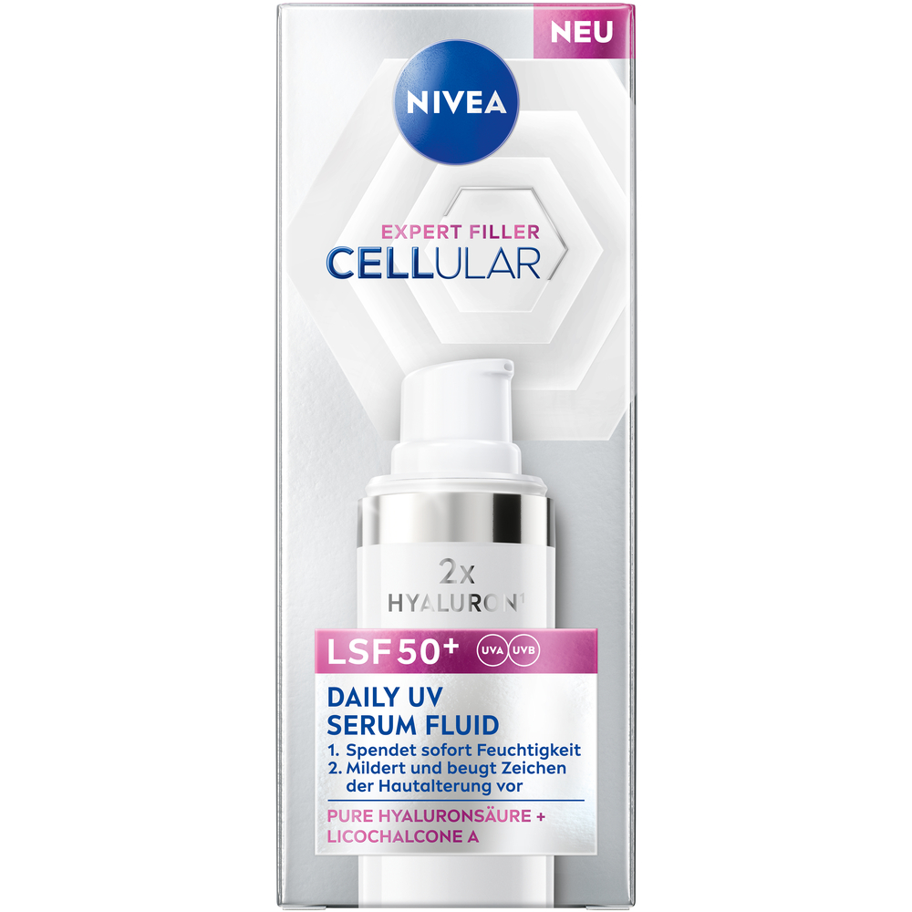 Image of Nivea Cellular Expert Filler Serum Fluid Daily UV Fl 30 ml