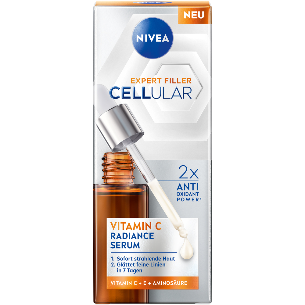 Image of Nivea Cellular Expert Filler Serum Vitamin C Radiance Fl 30 ml