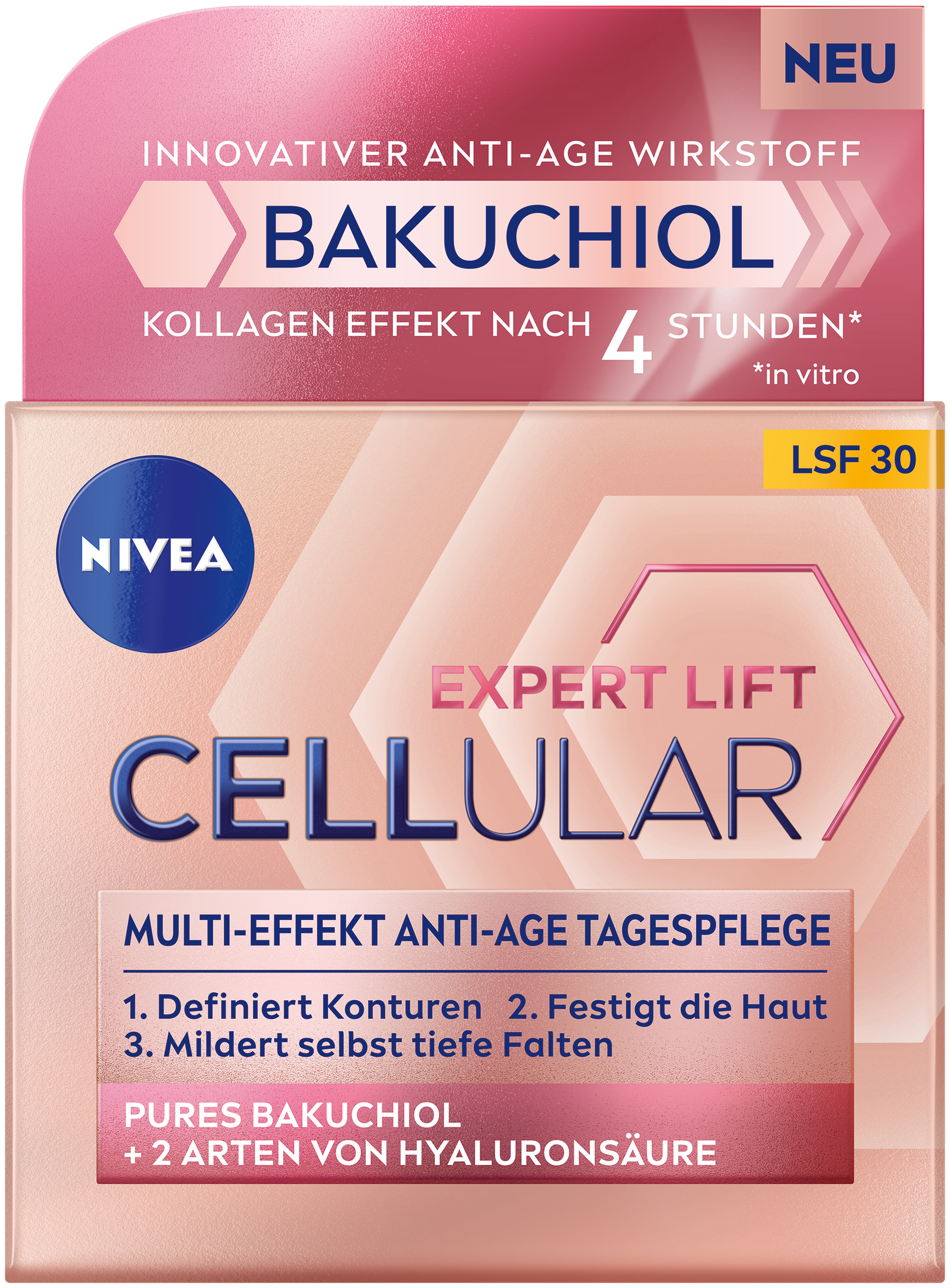 Image of Nivea Cellular Expert Lift Anti-Age Tagespflege LSF 30 Topf 50 ml