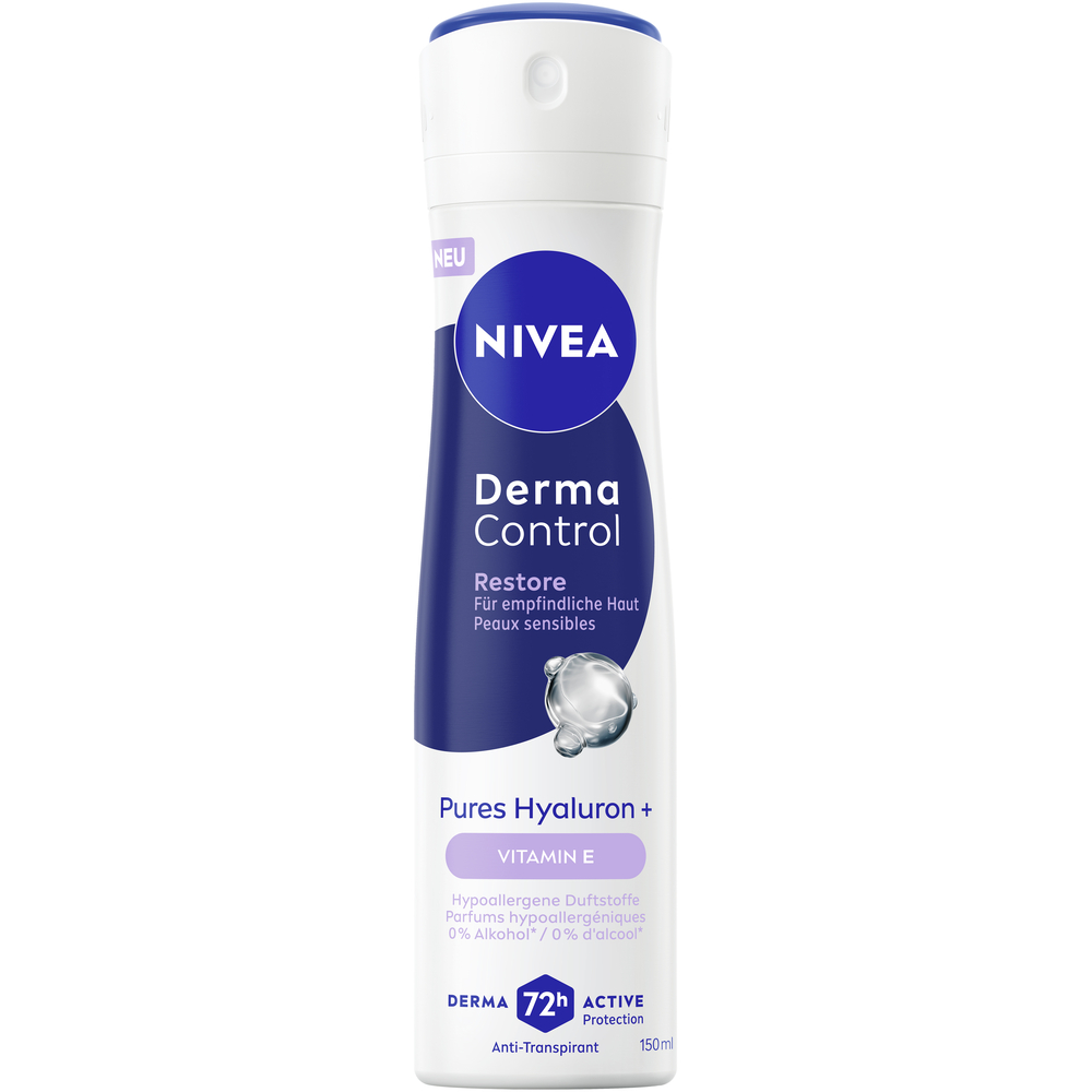 Image of Nivea Deo Derma Control Restore Spray Female 150 ml