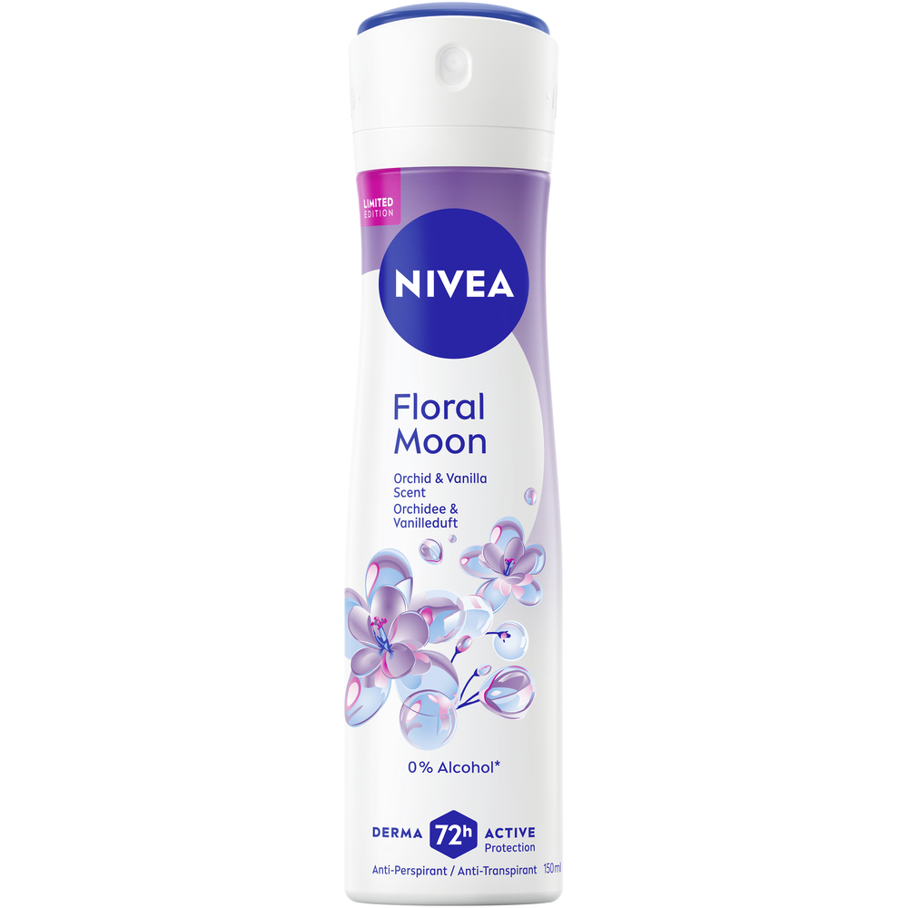Nivea deodorante floreale moon femminile spr aereosol 150 ml