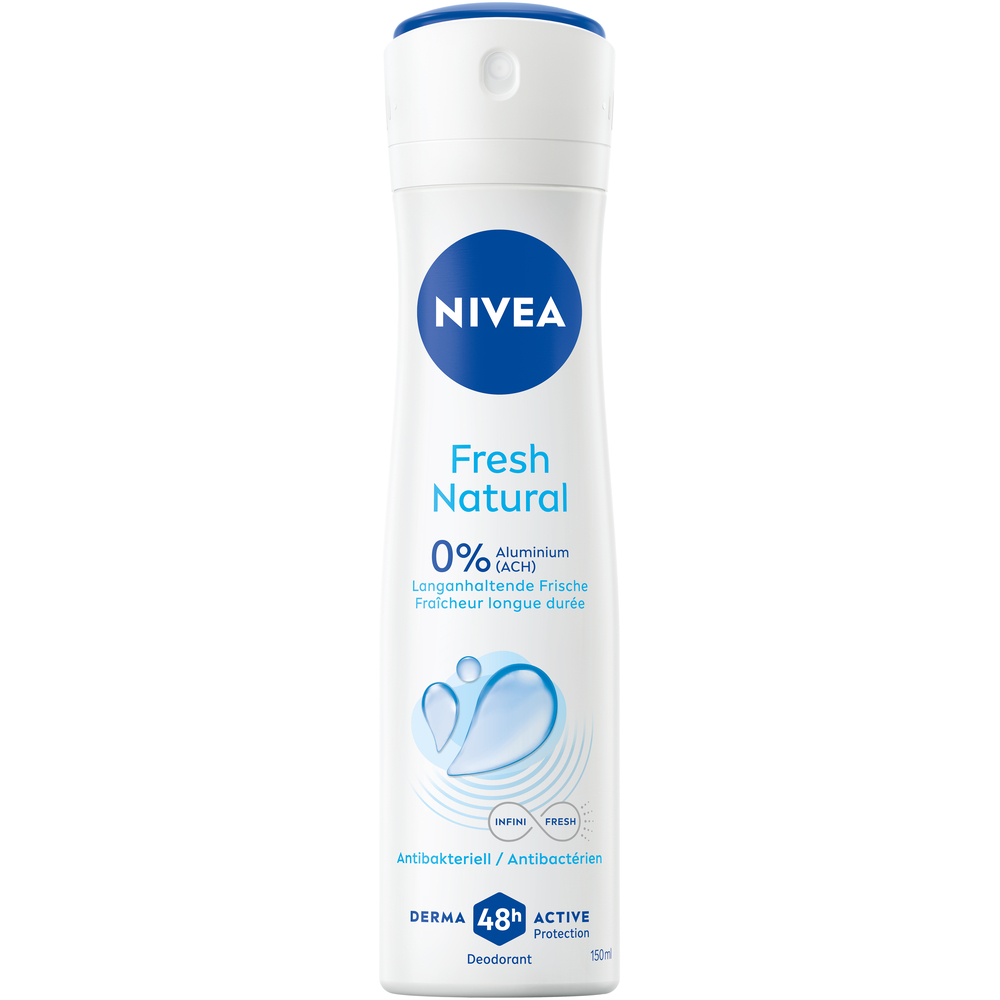 Image of Nivea Deo Fresh Natural Spray Female 150 ml