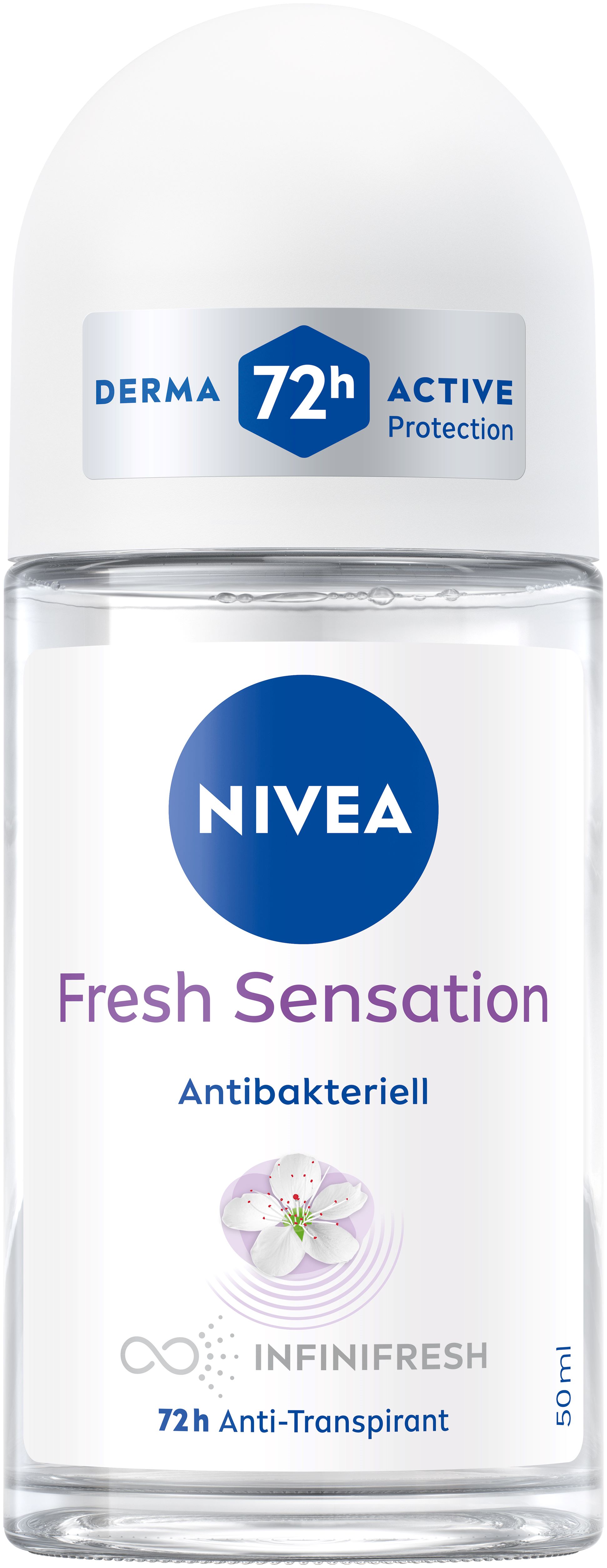 Nivea déo fresh sensation roll-on female 50 ml