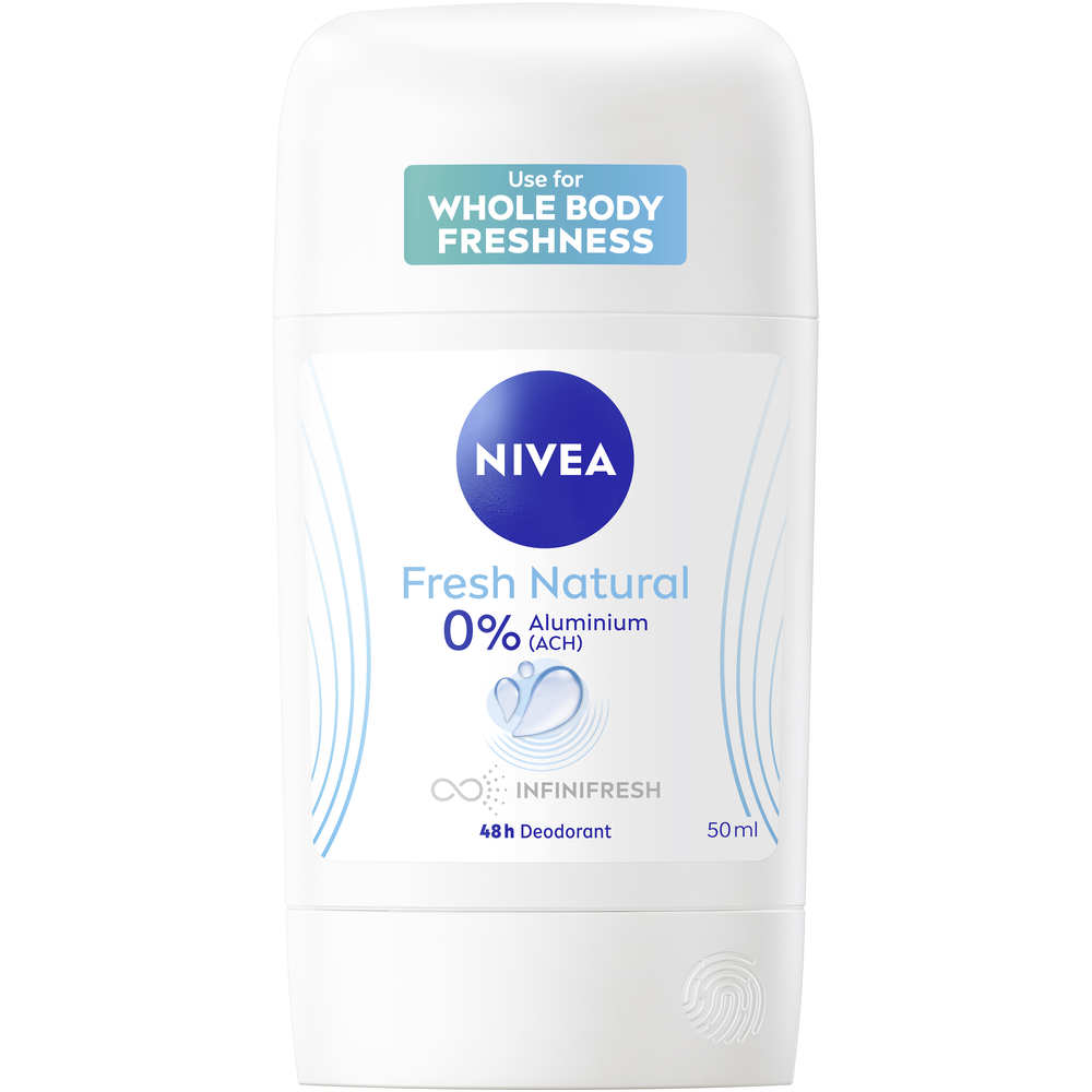 Nivea deodorante stick fresco naturale femminile da 50 ml