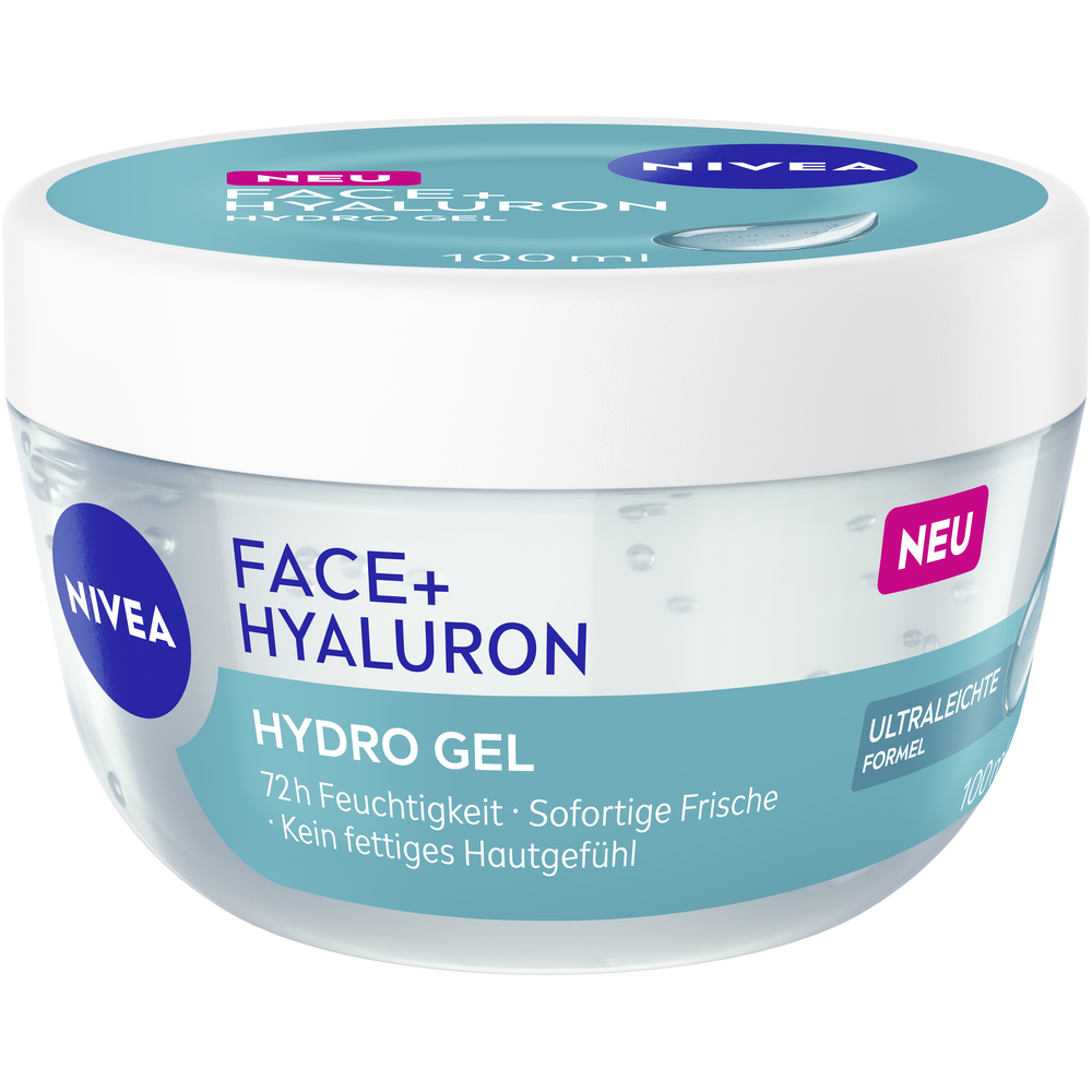Nivea Face+ Hyaluron Hydro Gel Topf 100 ml