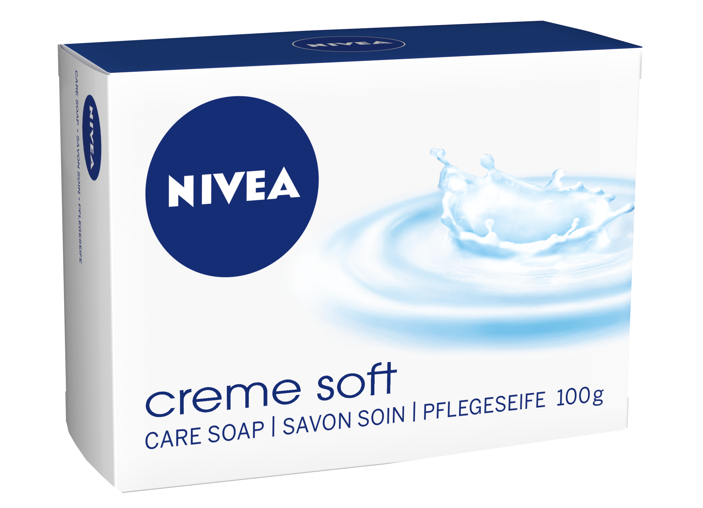Image of Nivea Festseife Creme Soft Duo 2 x 100 g