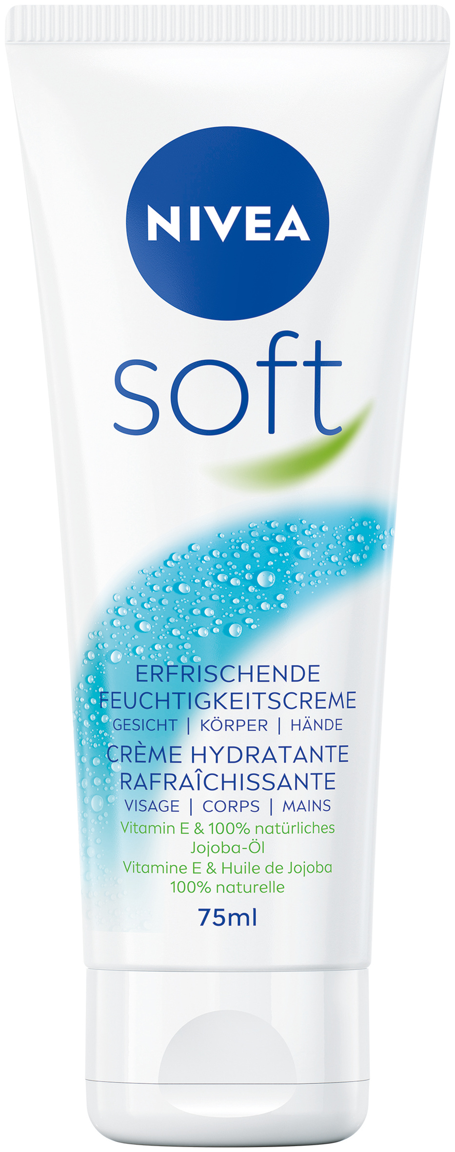 Image of Nivea Feuchtigkeitscreme Soft Tb 75 ml