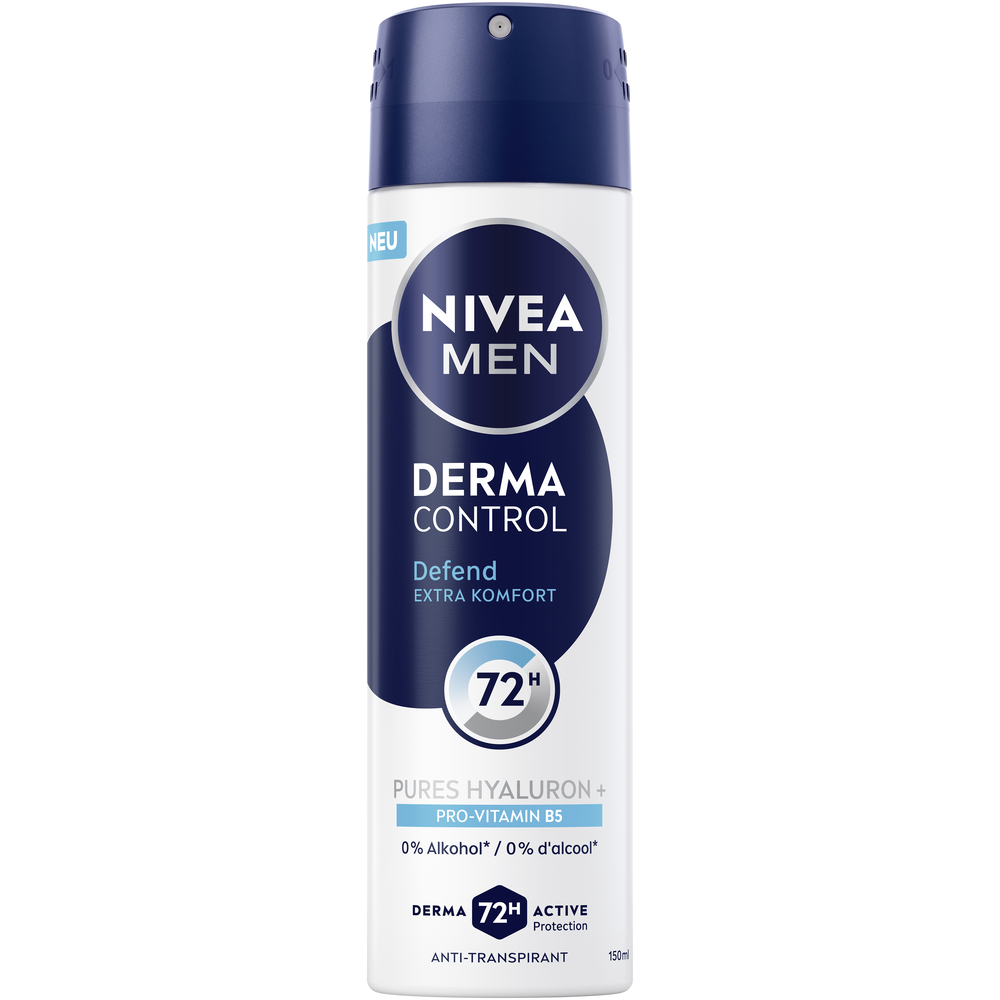 Image of Nivea MEN Deo Derma Control Defend Spray 150 ml