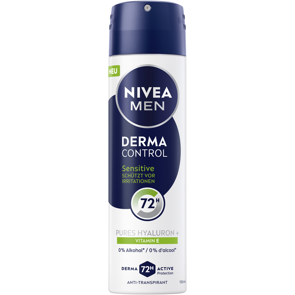 Image of Nivea MEN Deo Derma Control Spray Sensitive 150 ml