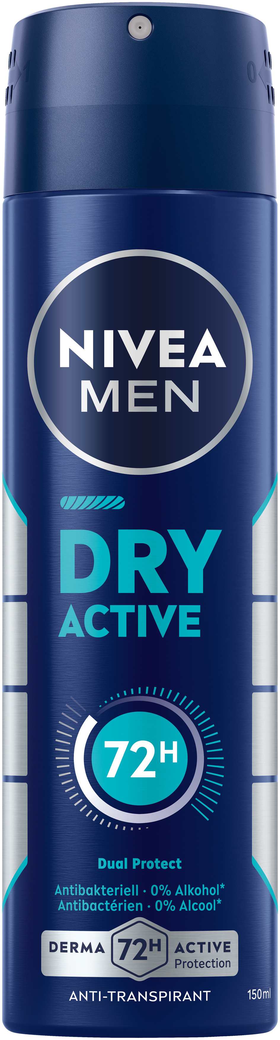 Nivea MEN Deo Dry Active Spray 150 ml