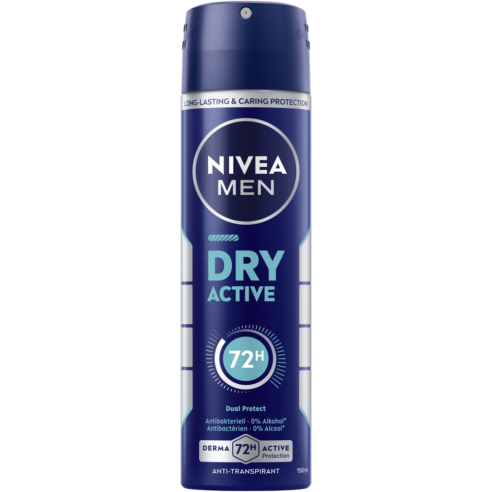 Nivea MEN Deo Dry Active Spray 150 ml