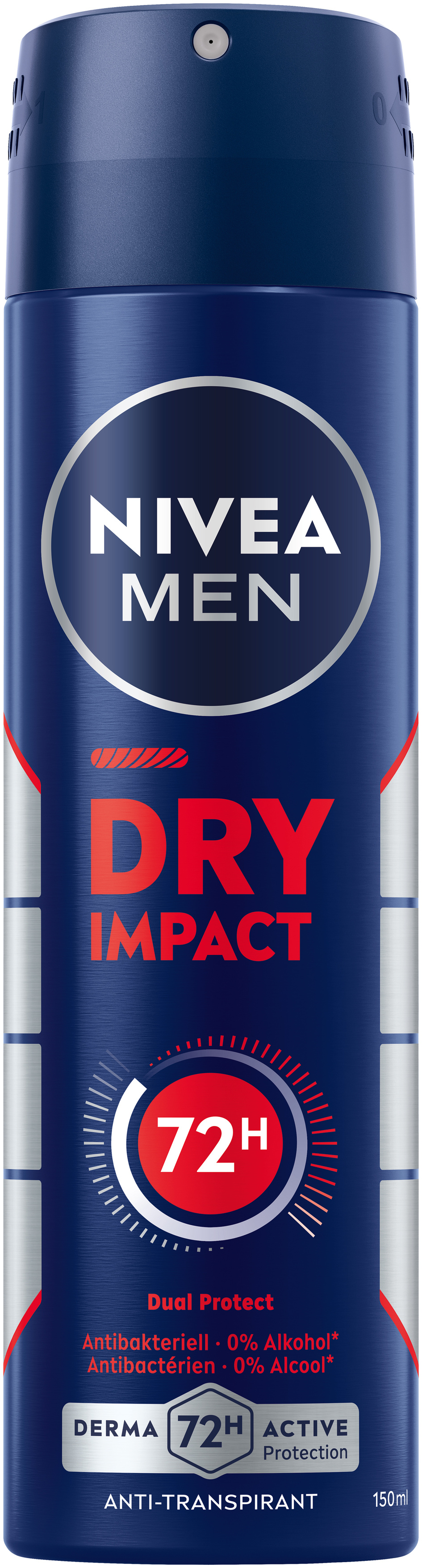 Nivea MEN Deo Dry Impact Spray 150 ml