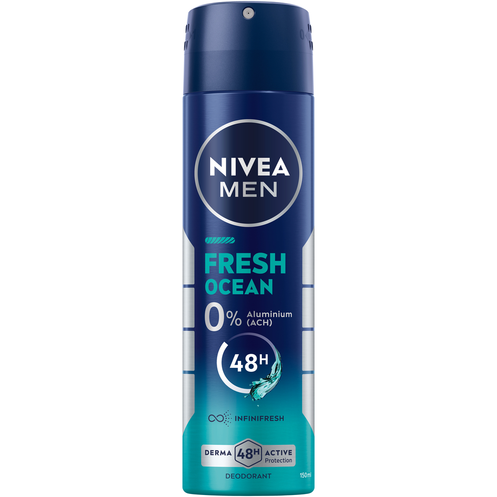 Image of Nivea MEN Deo Fresh Ocean Spray 150 ml