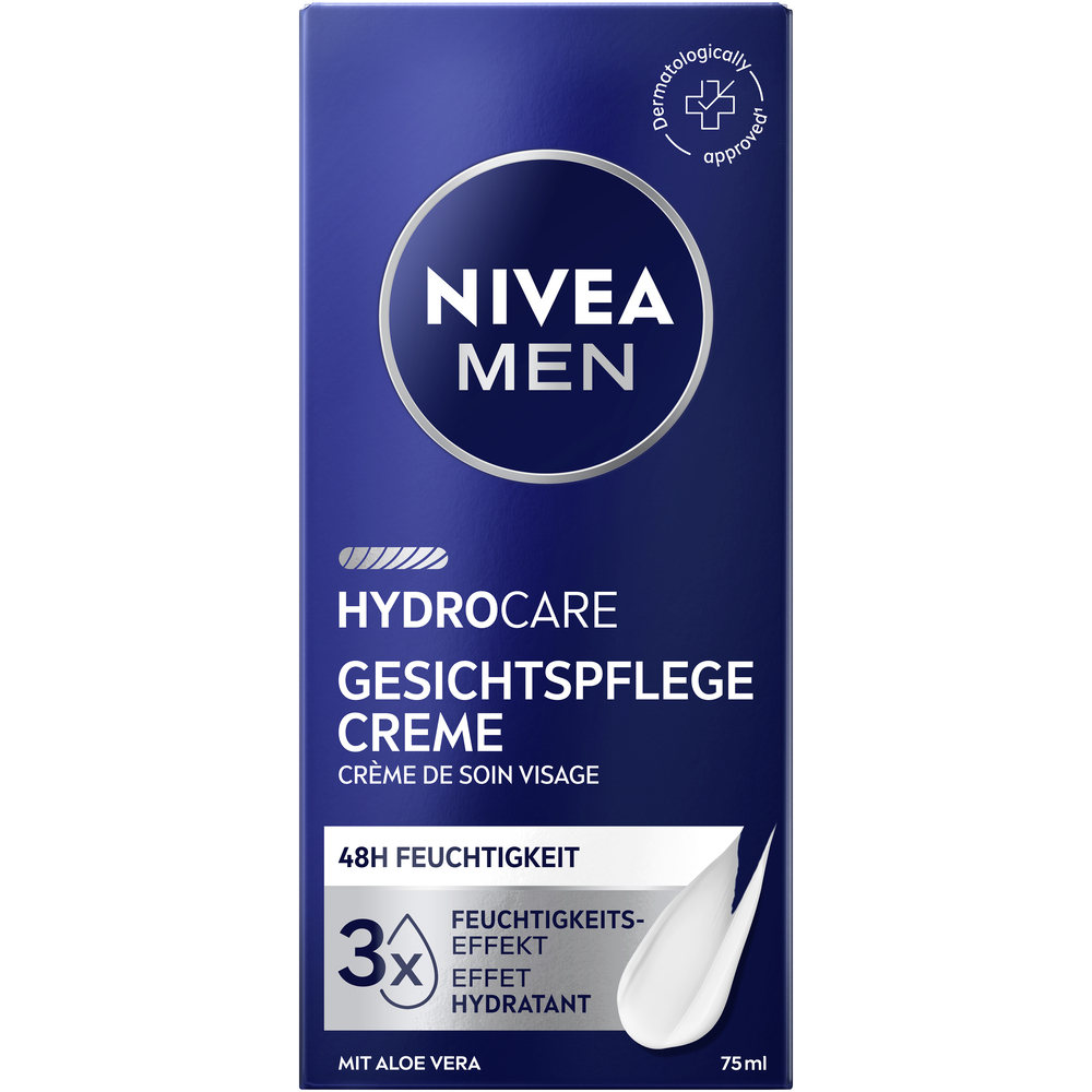 Nivea MEN Hydrocare Gesichtspflege Creme 75 ml