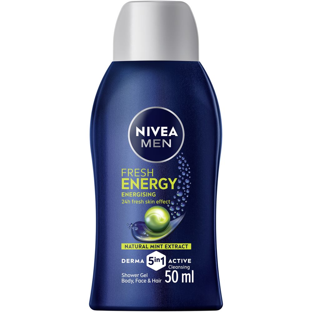 Nivea MEN Pflegedusche Energy Mini Fl 50 ml