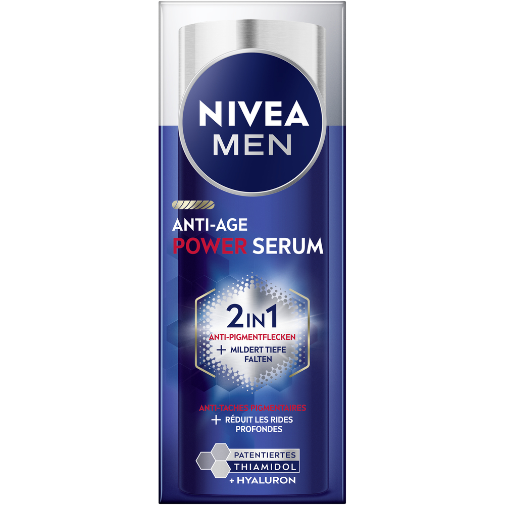 Image of Nivea MEN Serum Luminous360 Anti-Age Power Disp 30 ml