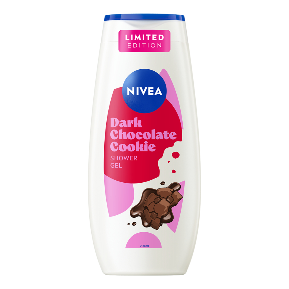 Nivea Pflegedusche Dark Chocolate Cookie Fl 250 ml
