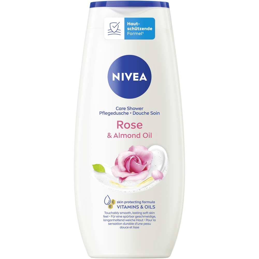 Nivea Pflegedusche Rose & Almond Oil Fl 250 ml