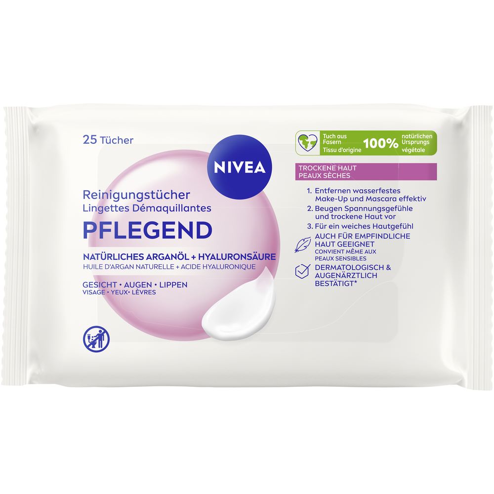 Nivea Reinigungstücher pflegend Btl 25 Stk
