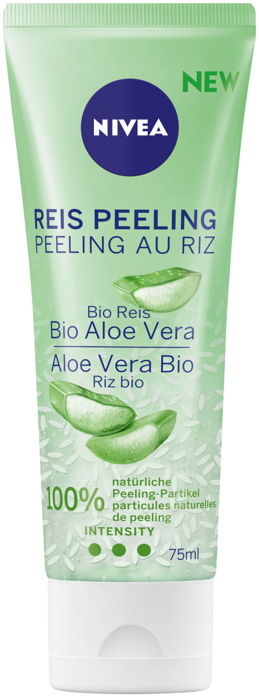 Image of Nivea Reis Peeling Aloe Vera Bio Tb 75 ml