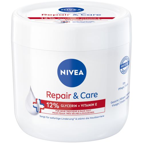 Image of Nivea Repair Creme Repair & Care Intensiv Topf 400 ml