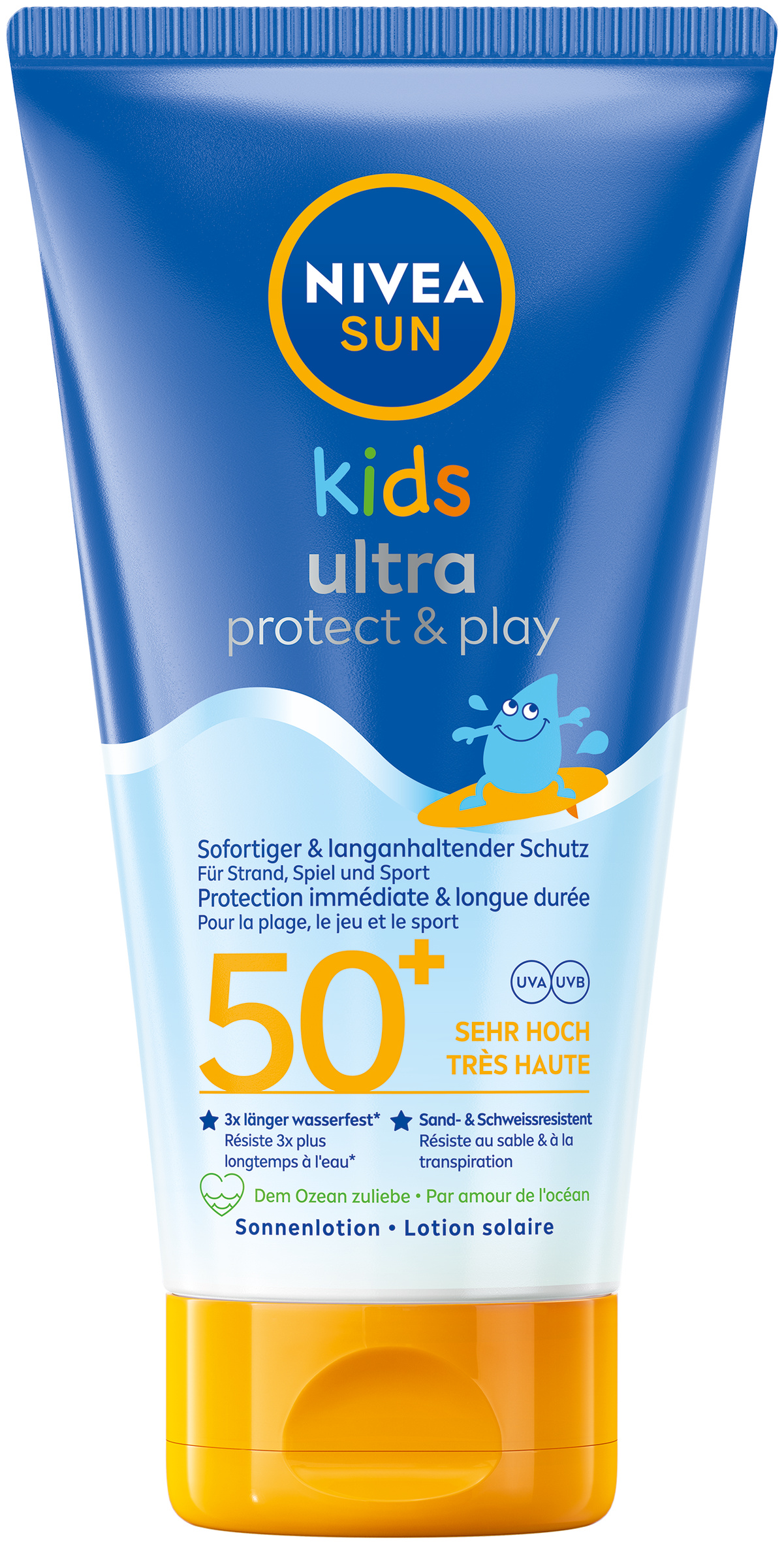 Image of Nivea SUN Kids Protect & Play Sonnenlotion Lsf50+ Tb 150 ml