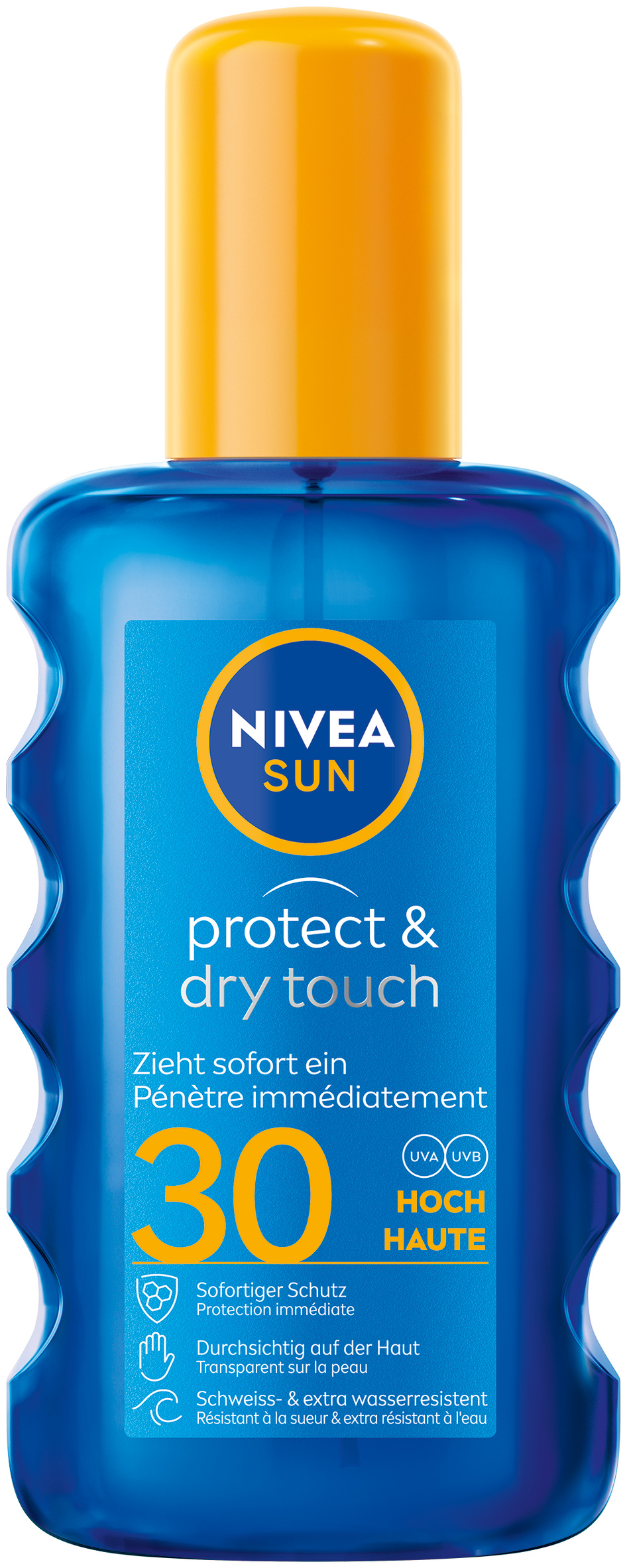 Image of Nivea SUN Protect & Dry Sonnenspray Touch Lsf30 200 ml