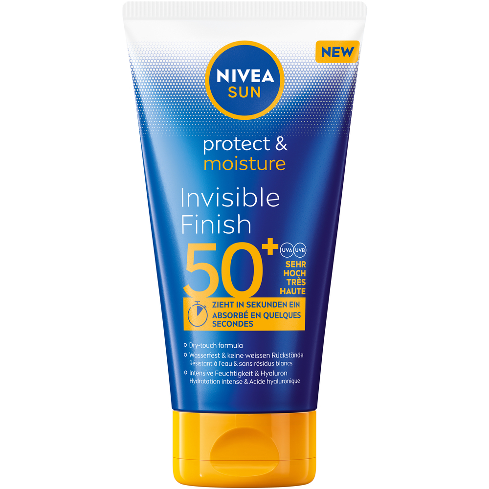 Nivea SUN Protect & Moisture Invisible Finish Lsf50+ Tb 150 ml