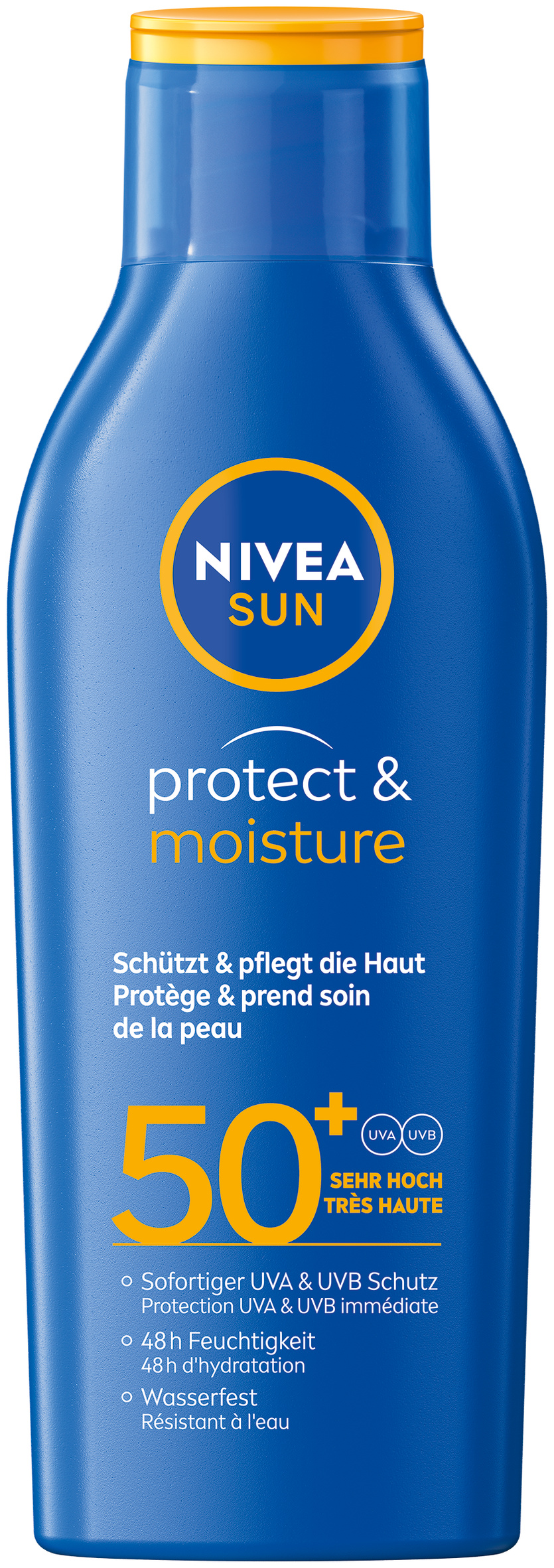 Nivea SUN protect & moisture lait solaire de soin Fps50+ 200 ml