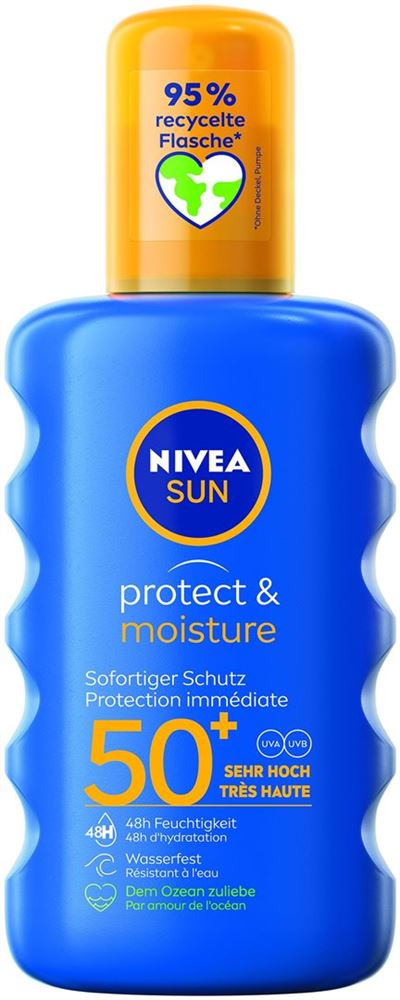 Nivea SUN Protect & Moisture Sonnenspray pflegend Lsf50+ 200 ml