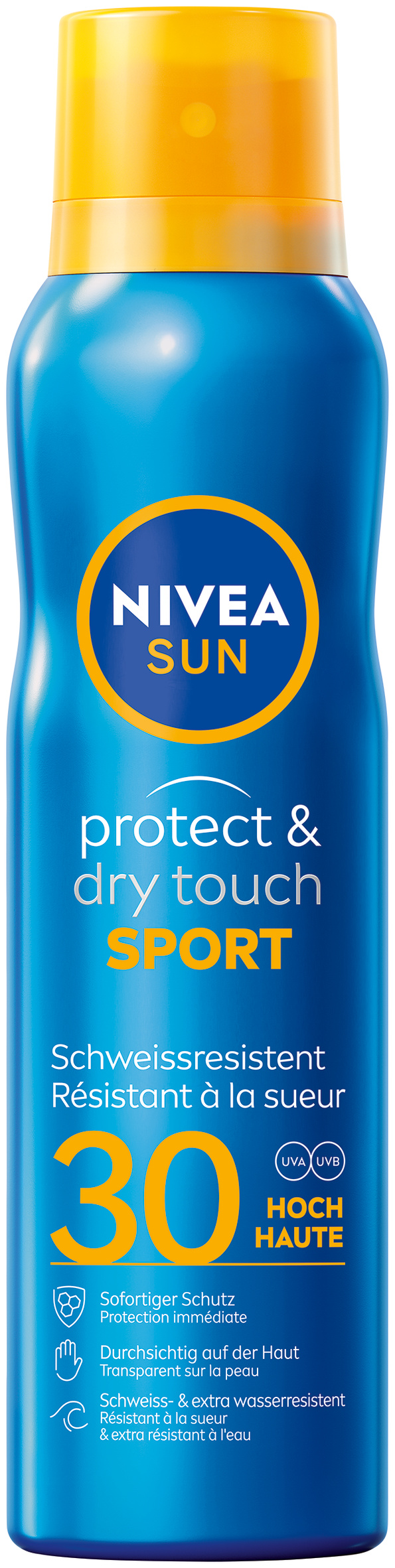 Image of Nivea SUN UV Dry Protect Sport Sprühnebel Lsf30 200 ml