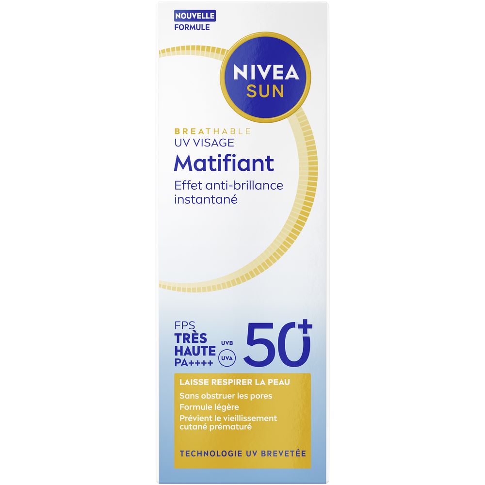 Nivea SUN UV Face Shine Control Lsf50+ 40 ml