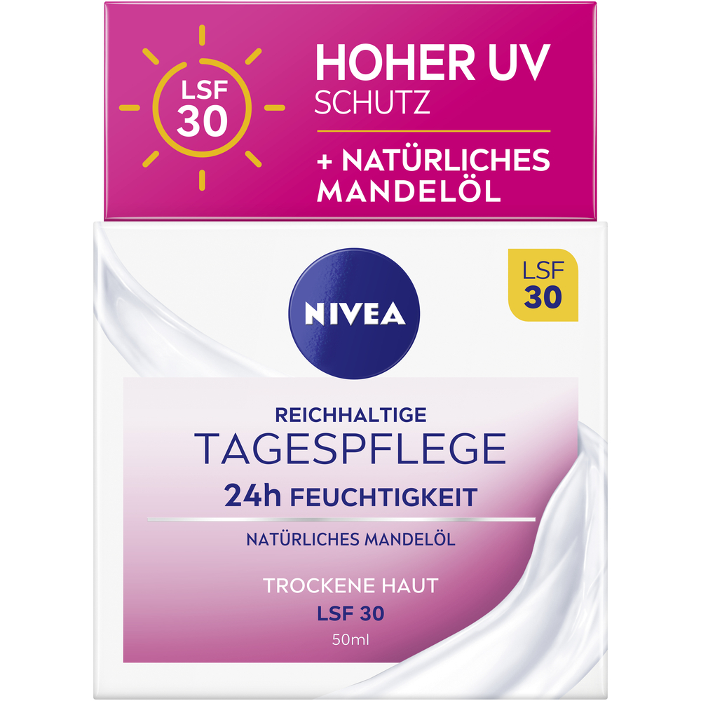 Image of Nivea Tagescreme reichhaltig Lsf30 Topf 50 ml