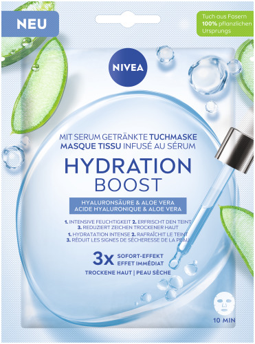 Nivea Tuchmaske Hydration Boost Btl