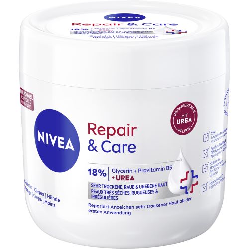 Image of Nivea Urea Extra Creme Repair & Care Topf 400 ml