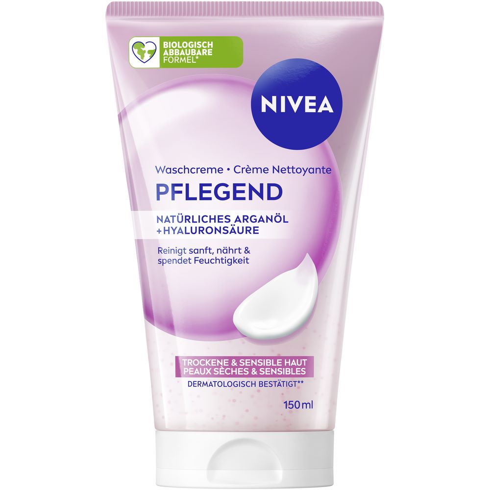 Nivea Waschcreme pflegend Tb 150 ml