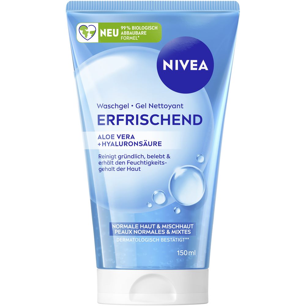 Nivea Waschgel erfrischend Tb 150 ml