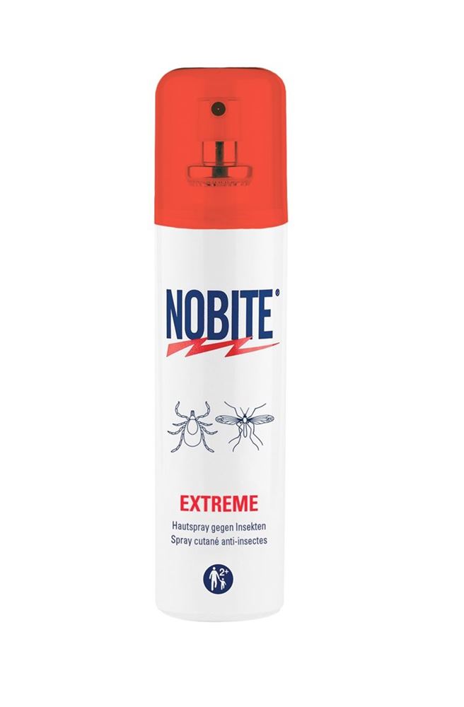 Nobite Extreme Hautspray gegen Insekten und Zecken 100 ml | Insektenschutz und -mittel | Mücken- & Zeckenschutz