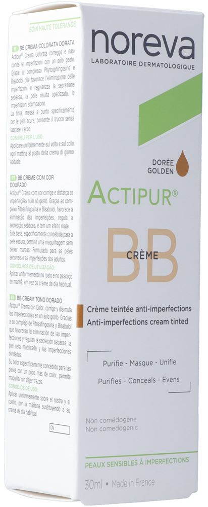 Image of noreva Actipur BB Creme gold Tb 30 ml