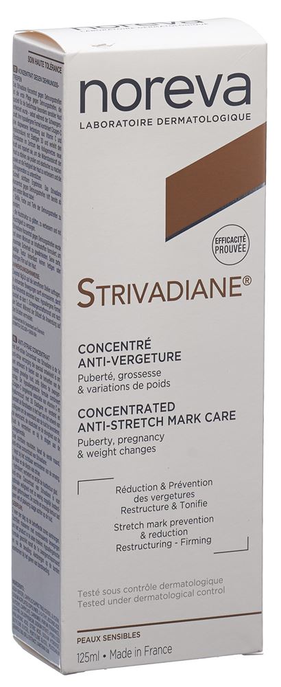 noreva Strivadiane prevenzione e riduzione delle smagliature tubo 125 ml