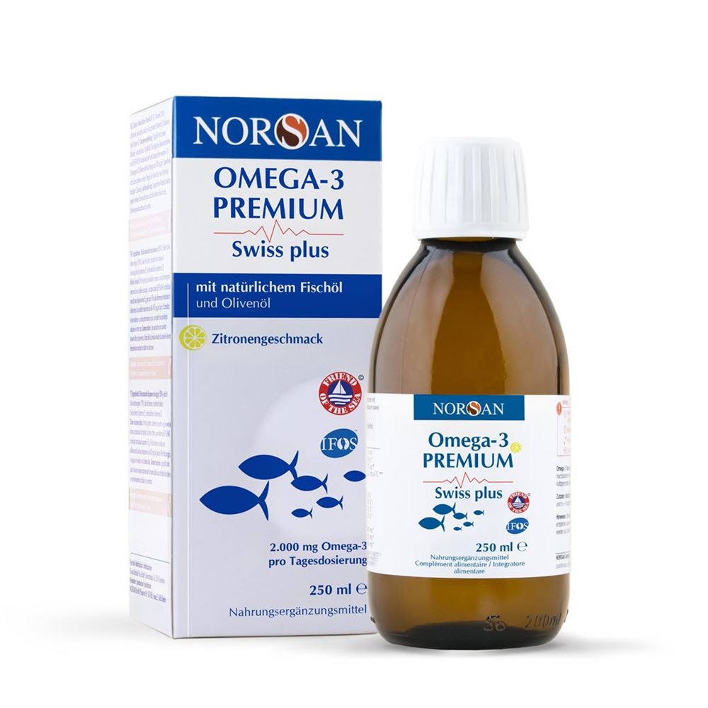 Norsan Omega-3 Premium Swiss plus Öl Fl 250 ml