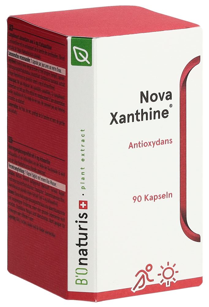 NOVAxanthine astaxanthine caps 4 mg bte 90 pce