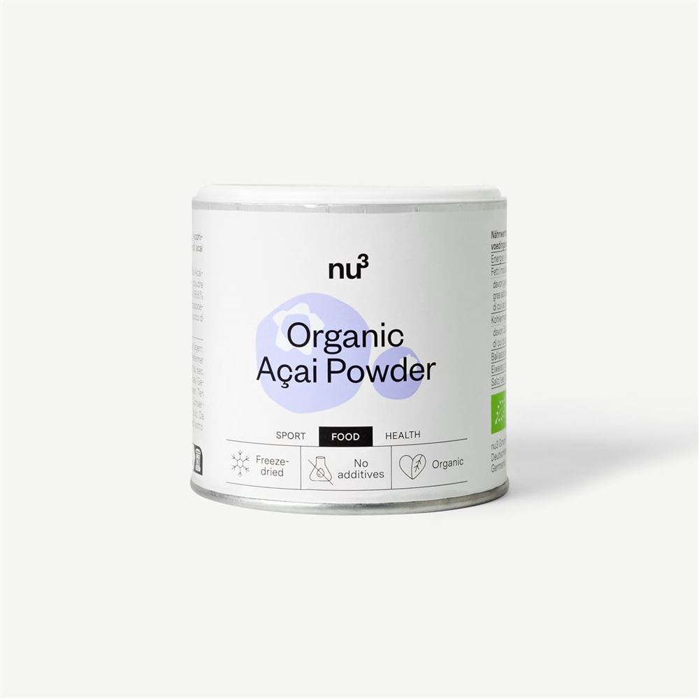 Image of nu3 Acai Powder organic Ds 65 g