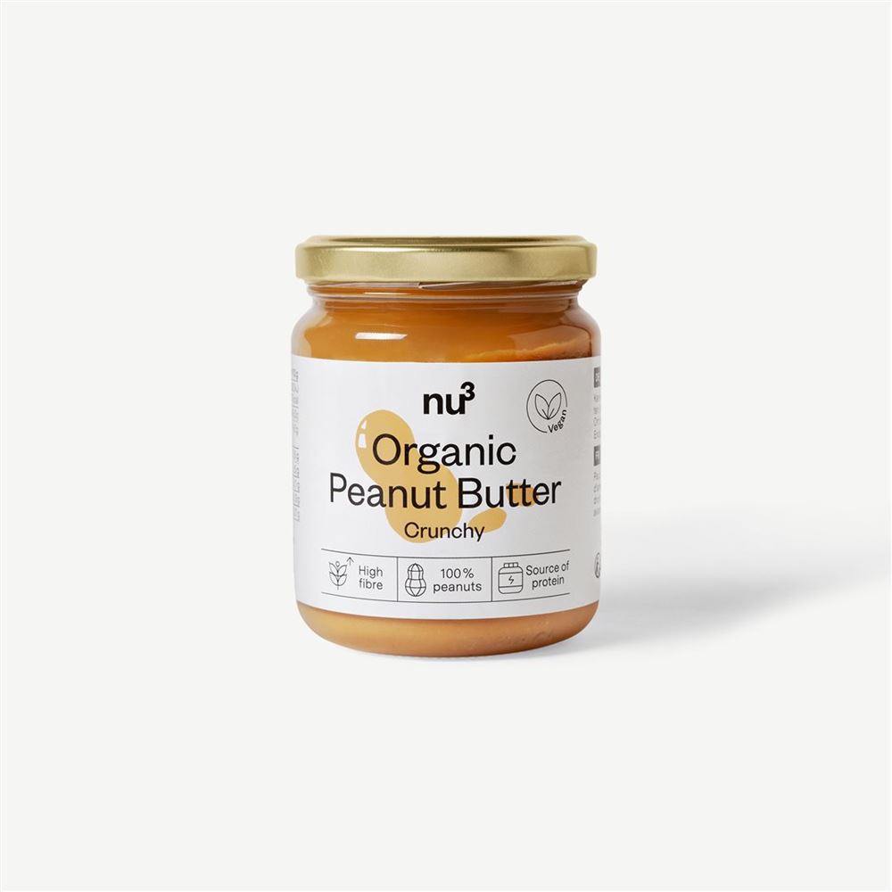 Image of nu3 Peanutbutter organic Crunchy 250 g