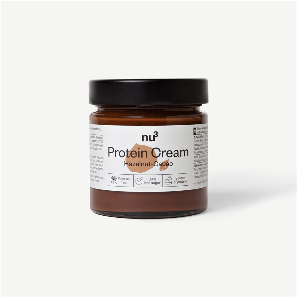 Image of nu3 Protein Creme Hazelnut Cacao Glas 200 g