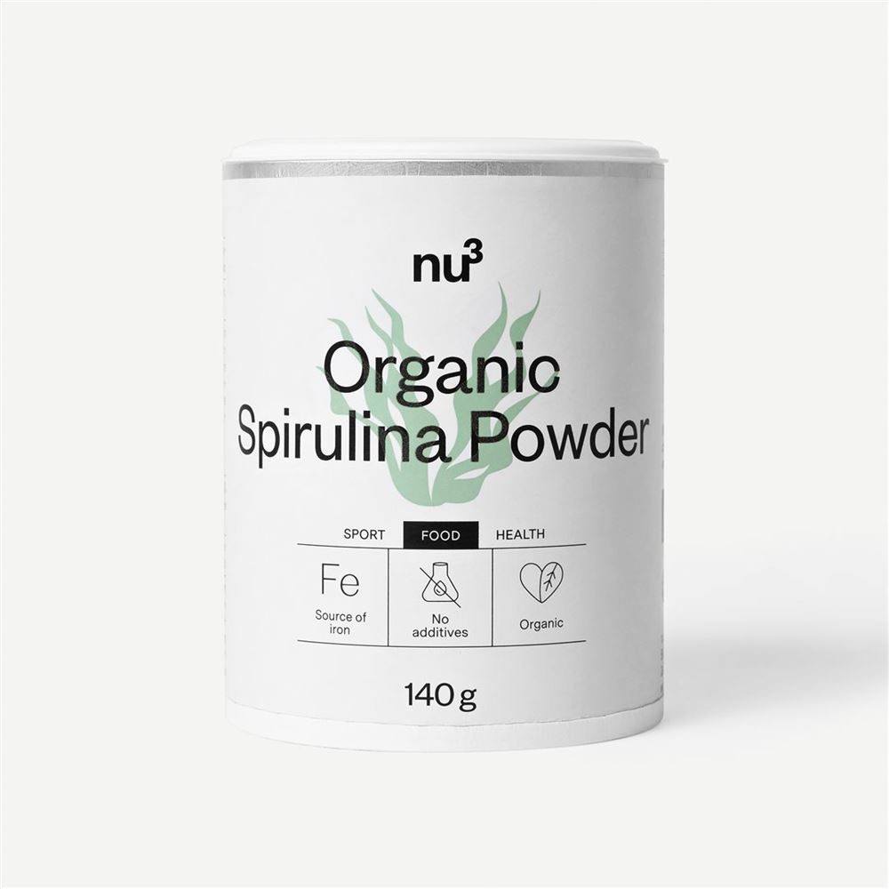 Image of nu3 Spirulina Powder organic Ds 140 g