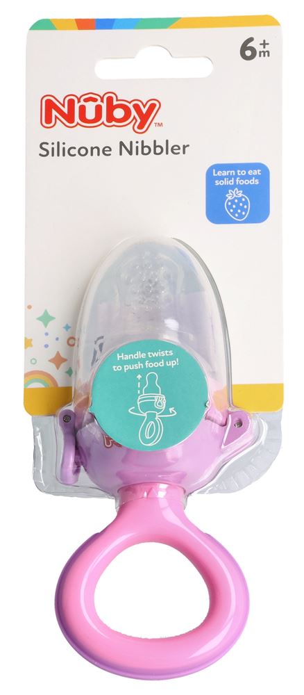 Nuby Fruchtsauger Silikon